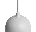 Светильник Feron AL197 трековый однофазный на шинопровод под лампу на подвесе E27, белый 48554