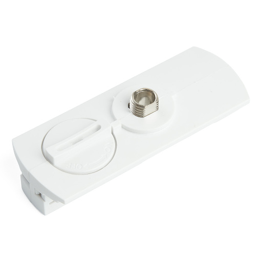 Коннектор для подвесных трековых светильников, белый LD1015 48558