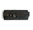 Коннектор для подвесных трековых светильников, черный LD1015 48559