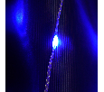 Светодиодная гирлянда Feron CL28 занавес Водопад  3*3м  + 3м 230V синий, статичная, c питанием от сети, прозрачный шнур 48606