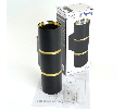 Светильник  настенный Feron ML1860 ZEN MR16 35W, 230V, 2*GU10, черный, золото IP20 48649