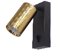 Светильник Feron ML1880 PRISM 35W, 230V, GU10, золото и чёрный 48671