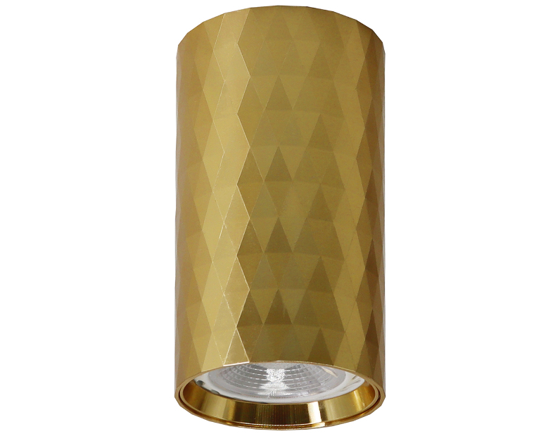 Светильник потолочный Feron ML188 Barrel PRISM MR16 GU10 35W 230V, золото 48673