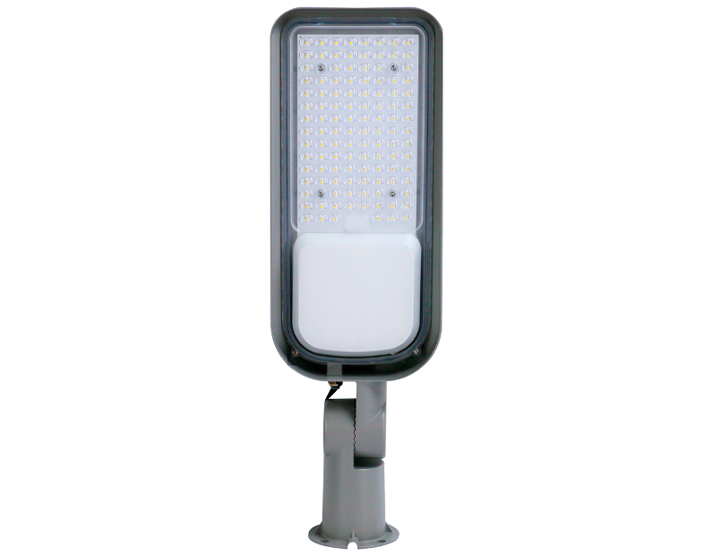 Светодиодный уличный консольный светильник Feron SP3060 80W 6400K 100-265V/50Hz, серый 48686