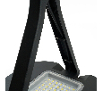 Светильник уличный FERON, SP7030, 50W 6000lm 4000K, черный 48758