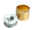 Светильник потолочный Feron HL389 Barrel LUMINA GX53 12W 230V, золото 48796