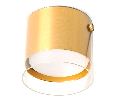 Светильник потолочный Feron HL389 Barrel LUMINA GX53 12W 230V, золото 48796