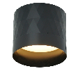 Светильник потолочный Feron HL388 Barrel PRISM GX53 12W 230V, черный 48802