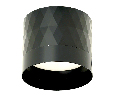 Светильник потолочный Feron HL388 Barrel PRISM GX53 12W 230V, черный 48802