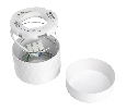Светильник потолочный Feron HL388 Barrel PRISM GX53 12W 230V, белый 48803
