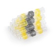 LD302-4060 ГСИ термоусаживаемая с припоем 4-6 мм2 48A, прозрачный/желтый (DIY упак 10шт) 49162