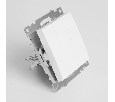 Выключатель 3-клавишный (механизм), STEKKER GLS10-7108-01, 250V, 10А, серия Катрин, белый 49171