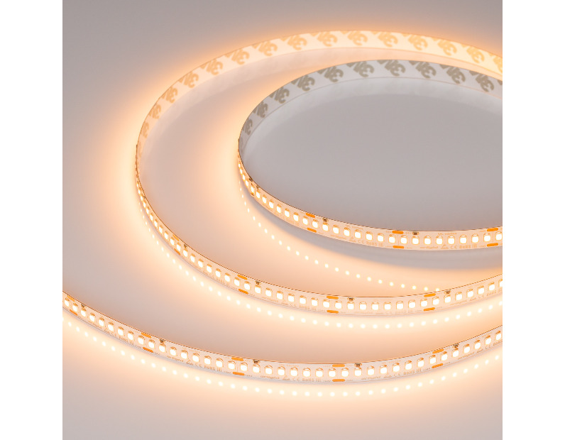 Лента UL-A200-10mm 24V Warm2400 (20 W/m, IP20, 5m) (Arlight, 7 лет) 037223