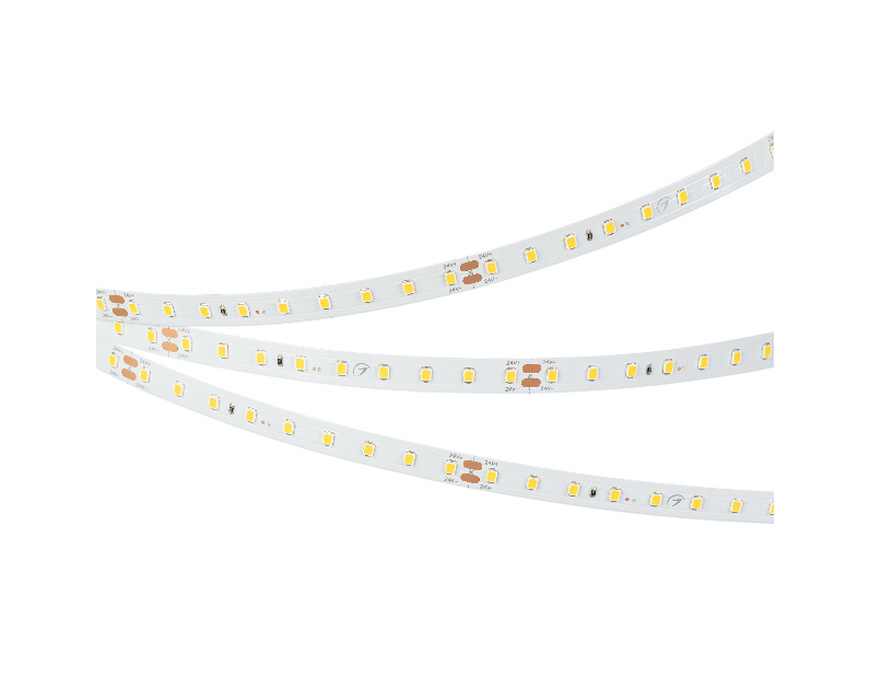 Лента RT-A90-10mm 24V Warm2700 (4.8 W/m, IP20, 2835, 5m) (Arlight, высок.эфф.200 лм/Вт) 038777