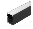 Профиль LINE-S-5075-2000 BLACK (Arlight, Алюминий) 041847