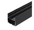 Профиль LINE-S-7575-2000 BLACK (Arlight, Алюминий) 041855