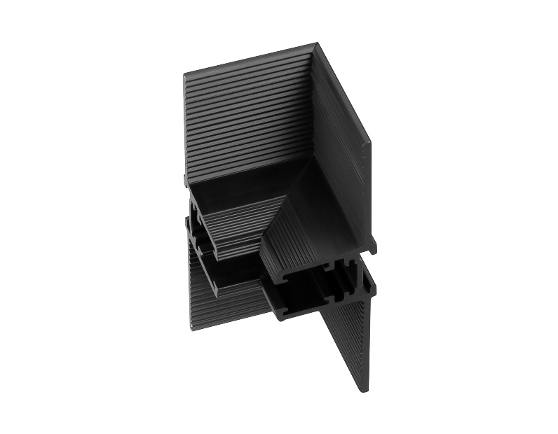 Коннектор угловой MAG-MICROCOSM-CON-FDW-L90-INT (BK, внутренний) (Arlight, IP20) 044525