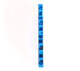 Зажим пружинный, 4-проводной проходной 2 уровня ЗНИ - 4.0 (JXB ST 4), синий STEKKER 39974
