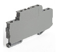 LD563-1-25 Торцевая заглушка для ЗНИ LD555 2,5 мм²  (JXB ST 2,5), серый STEKKER 39989