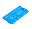 LD561-1-25 Торцевая заглушка для ЗНИ LD553 2,5 мм²  (JXB ST 2,5), синий 49202