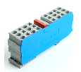 LD562-1-40 Торцевая заглушка для ЗНИ LD554 4 мм²  (JXB ST 4), синий 49206
