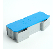 LD562-1-40 Торцевая заглушка для ЗНИ LD554 4 мм²  (JXB ST 4), синий 49206