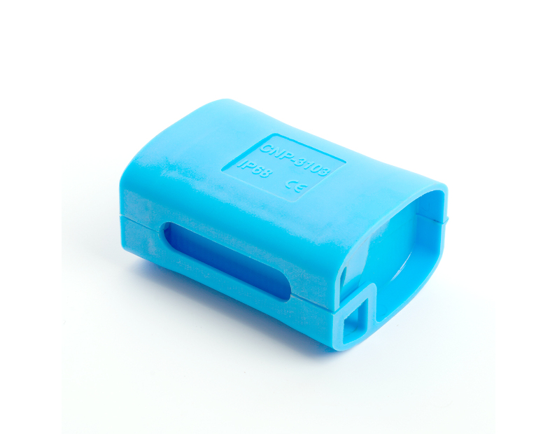LD548 Коробка изоляционная с гелем, 450V, 52х38х26, синий 49239