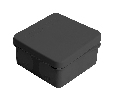 Коробка разветвительная 2х компонентная HF EBX40-38-67 100*100*50мм,8 вводов,IP67,черная(GE42455-05) 49654