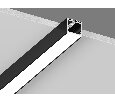 Алюминиевый профиль Design LED LS.3535-B-R
