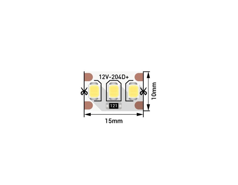 Лента светодиодная SWG2204 SWG2204-12-22-W-М