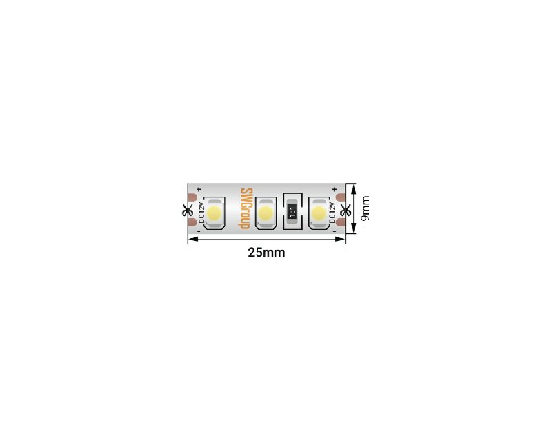 Лента светодиодная SWG3120 SWG3120-12-9.6-G-66-M