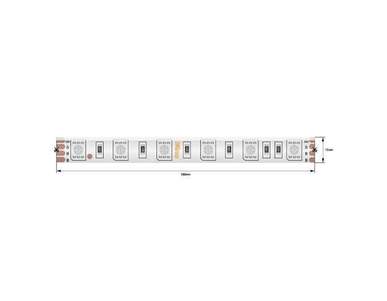 Лента светодиодная SWG560 SWG560-24-14.4-RGB-65-M