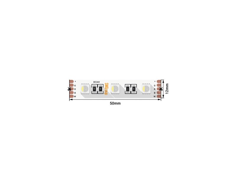 Лента светодиодная SWG560 SWG560-24-19.2-RGB+W-M