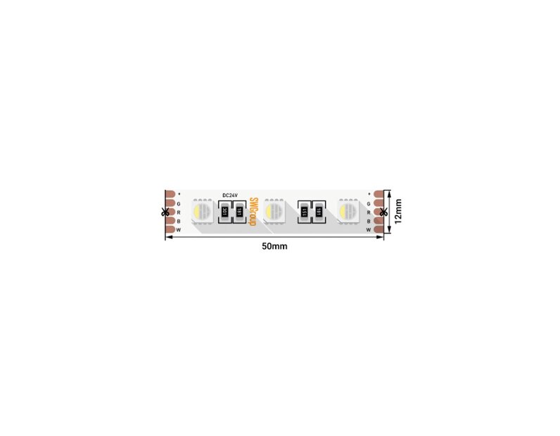 Лента светодиодная SWG560 SWG560-24-19.2-RGB+WW-M