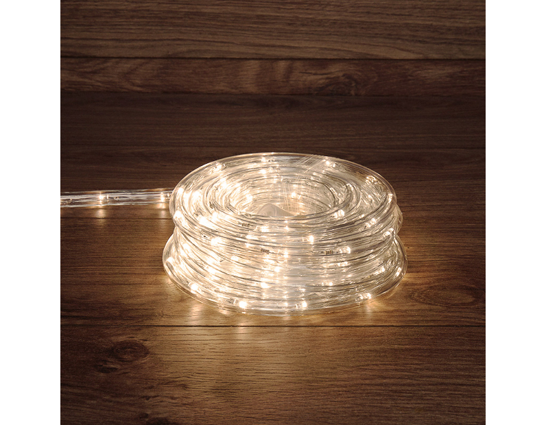 Дюралайт LED фиксинг (2W), 24 LED/м, теплый белый, 20 м 121-326-20