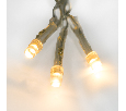 Гирлянда Светодиодный Дождь 2x3 м, свечение с динамикой, прозрачный провод, 230 В, цвет Теплый Белый 235-066