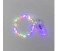 Гирлянда Роса с прищепкой 3 м, 30 LED, цвет свечения мультиколор, 2хCR2032 в комплекте NEON-NIGHT 302-019