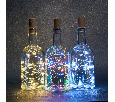 Гирлянда Роса с пробкой 2 м, 20 LED, цвет свечения мультиколор, 3хLR44 в комплекте NEON-NIGHT 302-029
