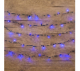 Гирлянда Твинкл Лайт 4 м, темно-зеленый ПВХ, 25 LED, цвет: Синий 303-013