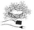 Гирлянда светодиодная Снежинки 30 LED МУЛЬТИКОЛОР 4,4 метра с контроллером 303-065