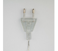 Гирлянда Сосульки 1,5х0,25 м, прозрачный провод, теплый белый цвет свечения NEON-NIGHT 303-067