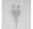 Гирлянда Сосульки 1,5х0,25 м, прозрачный провод, белый цвет свечения NEON-NIGHT 303-068