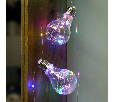 Гирлянда светодиодная Ретро-лампы, 3 м, Мультиколор 303-079