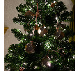 Гирлянда Твинкл-Лайт 20 м, темно-зеленый ПВХ, 160 LED, цвет теплый белый 303-116
