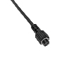 Шнур питания для уличных гирлянд (без вилки) 3А, цвет провода черный, IP65 315-003