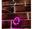 Гирлянда Светодиодный дождь из росы 3х3 м, розовый, USB + пульт управления NEON-NIGHT 315-987