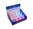 Фигура светодиодная на подставке Елочка маленькая, RGB 501-041