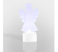 Фигура светодиодная на подставке Ангел 2D, RGB 501-044