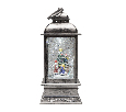 Декоративный фонарь с эффектом снегопада и подсветкой Рождество, белый 501-065