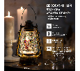 Декоративный LED-фонарь с эффектом снегопада и подсветкой Санта-Клаус USB, теплое белое свечение NEON-NIGHT 501-066